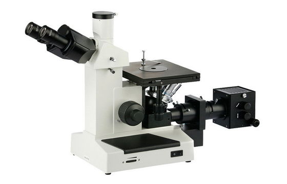 China Trinocular Inverted Digital Metallurgical Microscope with Wide Field Eyepiece 10X supplier